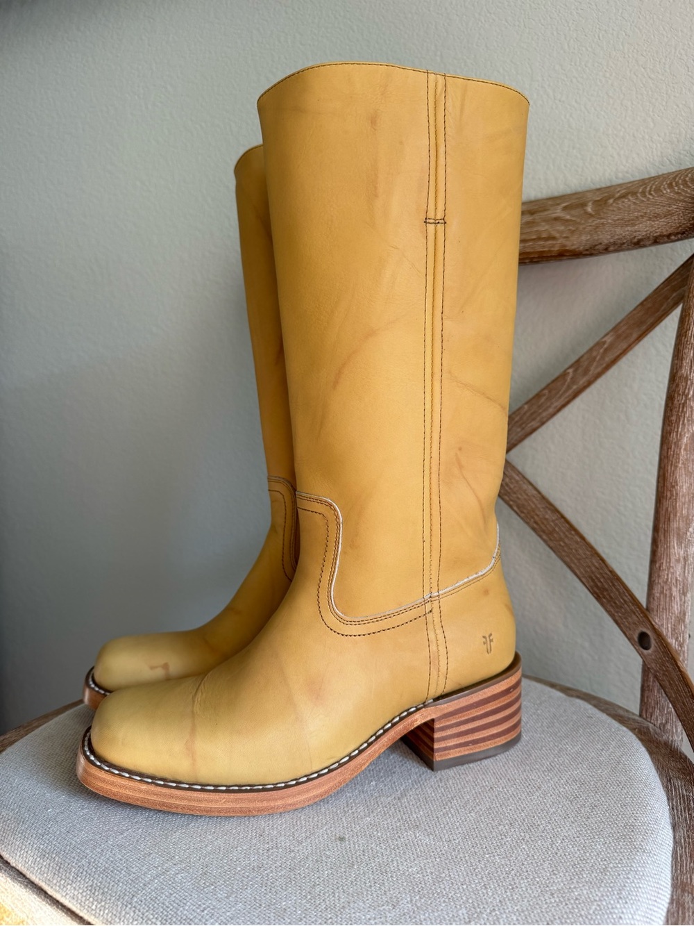 Frye Campus 14L Boots banana - Picture 2 of 8